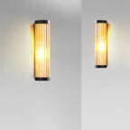 HaloGuard Semi Dome Outdoor Glass Wall Lamp