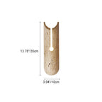 Traditional Japanese Travertine Elliptical Wall Light
