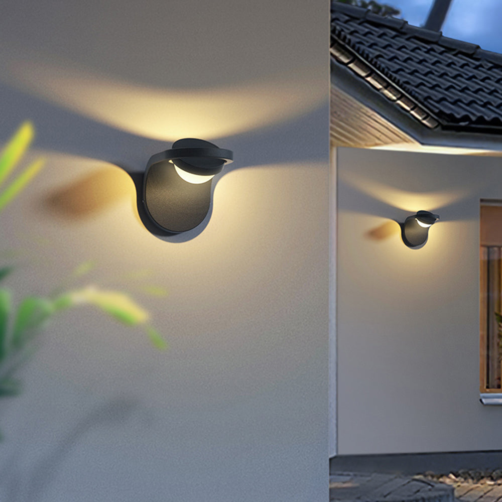 Modern Arc Solar-Powered Waterproof Adjustable IP65 Waterproof Outdoor Light