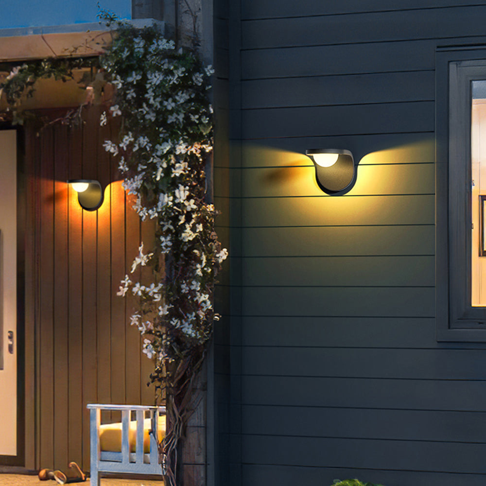 Modern Arc Solar-Powered Waterproof Adjustable IP65 Waterproof Outdoor Light