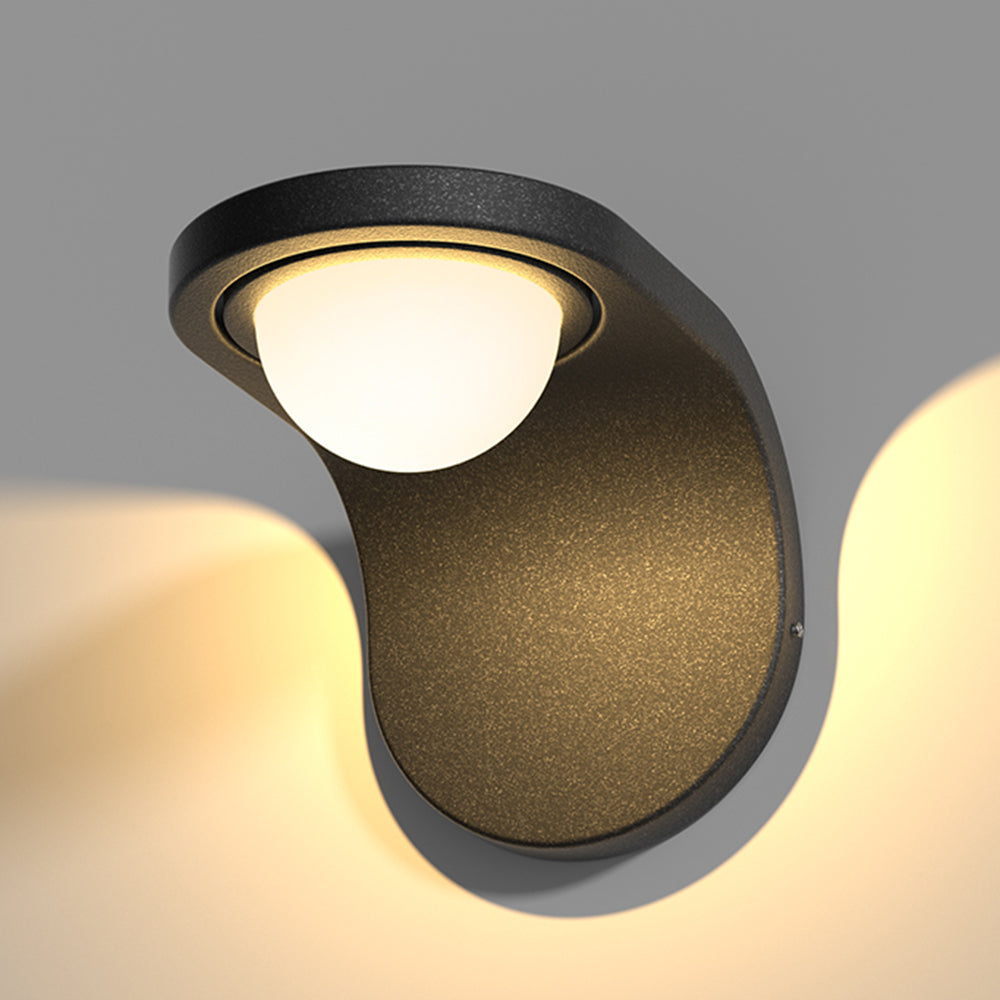 Modern Arc Solar-Powered Waterproof Adjustable IP65 Waterproof Outdoor Light
