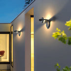 Modern Arc Solar-Powered Waterproof Adjustable IP65 Waterproof Outdoor Light
