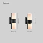Modern Rotatable Waterproof Cylindrical IP65 Waterproof Outdoor Light