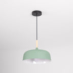 Birken Nordic Wood and Zinc Pendant Light