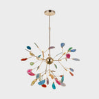 Aurora Bloom Retro Agate Chandelier