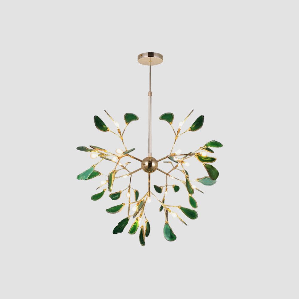 Aurora Bloom Retro Agate Chandelier