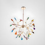 Aurora Bloom Retro Agate Chandelier