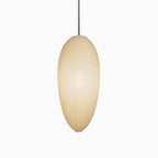 Luminous Serenity Japandi Paper Pendant Light