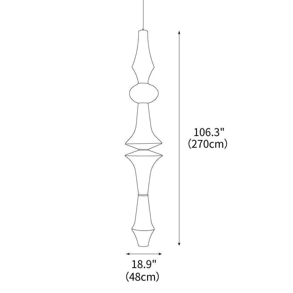 Akari Japandi Pendant Light