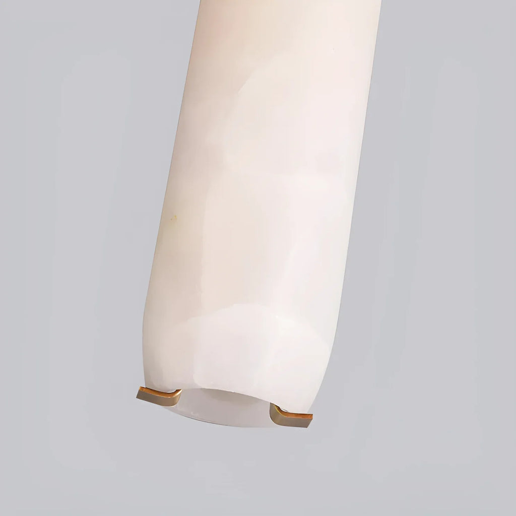 Serenata Flute Alabaster Elegant Wall Light