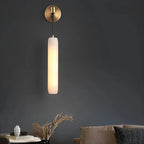 Serenata Flute Alabaster Elegant Wall Light