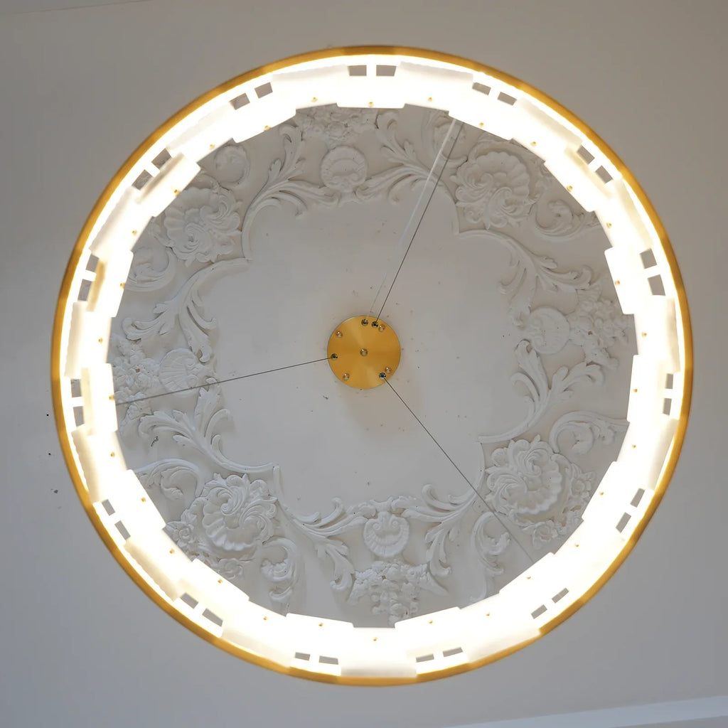 Elba Horizon Alabaster Luxury Chandelier