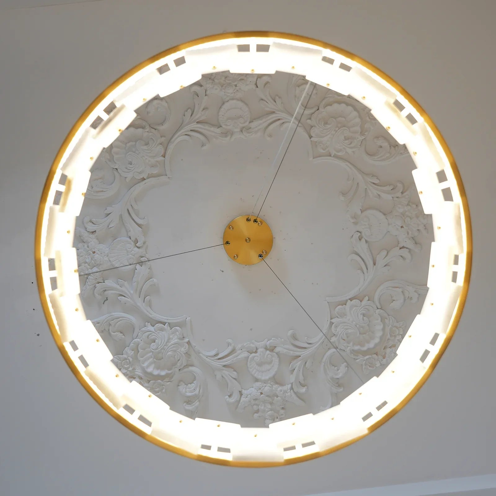 Elba Horizon Alabaster Luxury Chandelier