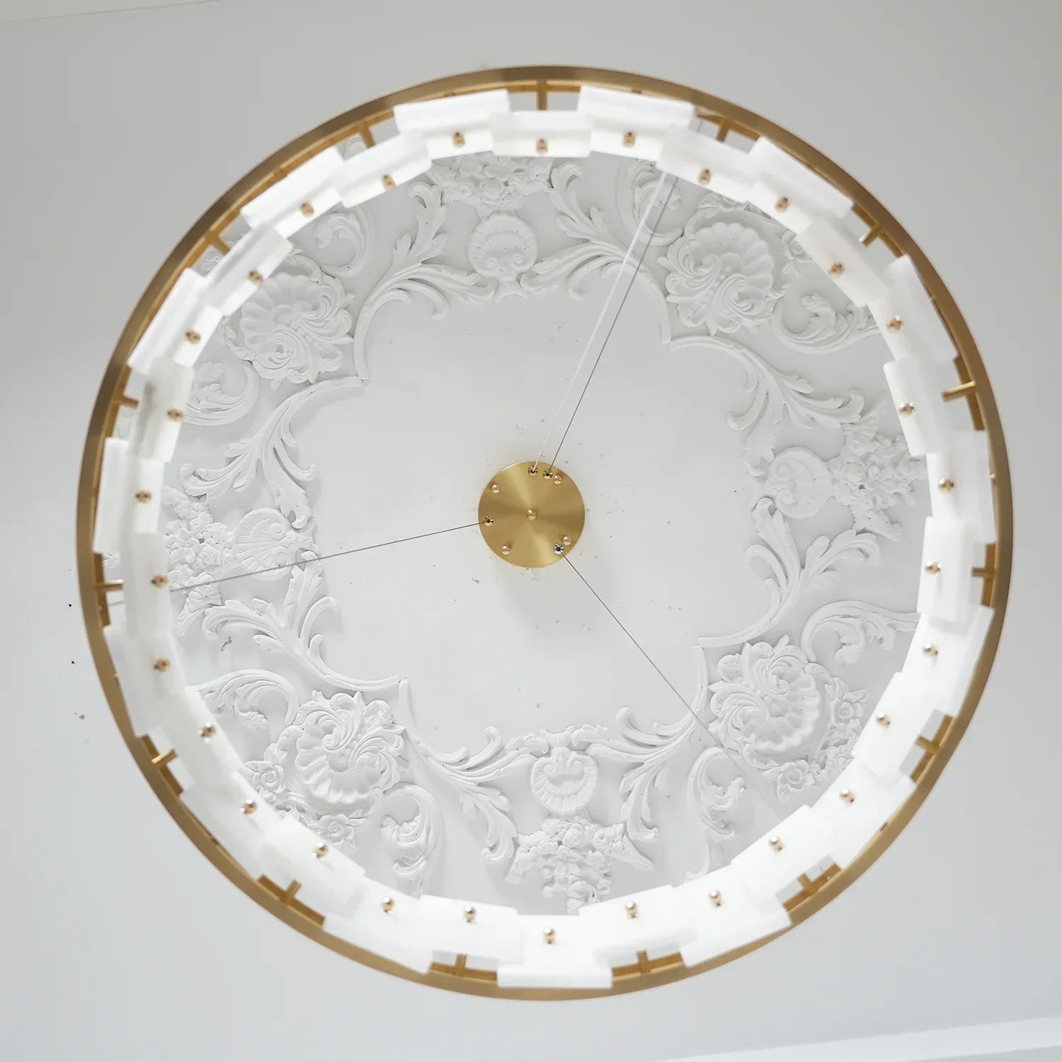 Elba Horizon Alabaster Luxury Chandelier