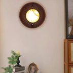 Odis Sphere Alabaster Wall Lamp