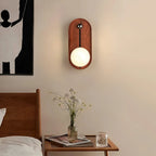 Odis Sphere Alabaster Wall Lamp