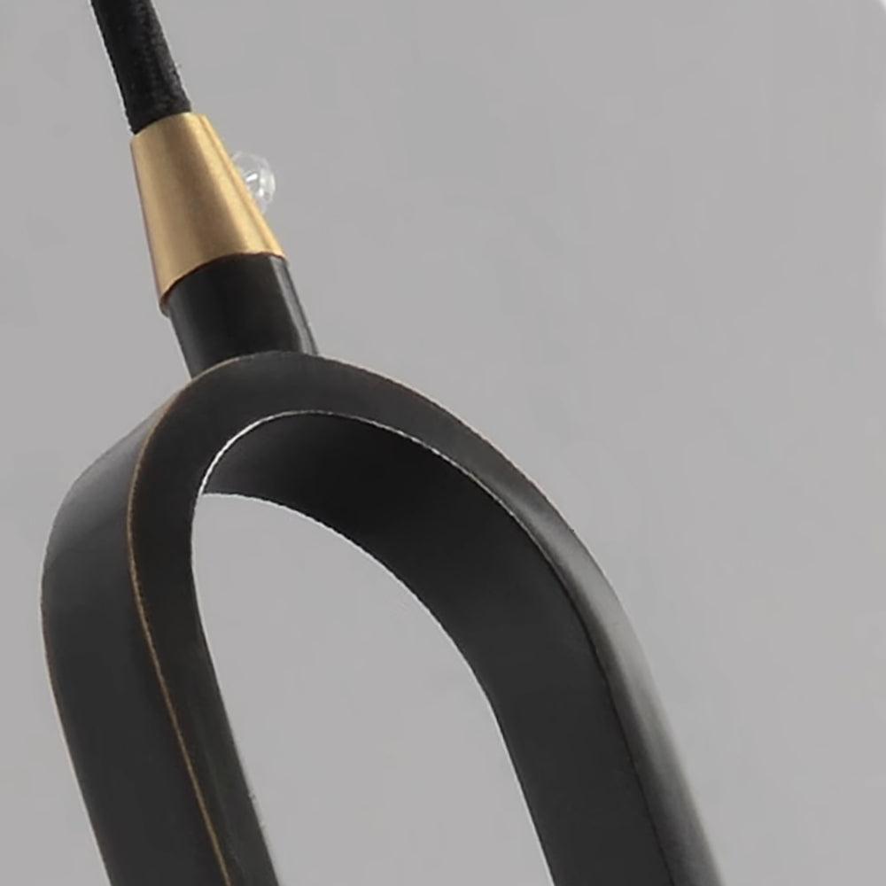 Alabaster Oval Ring Pendant Light