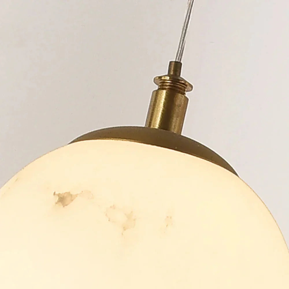 Alabaster Pearl Scandinavian Pendant Light