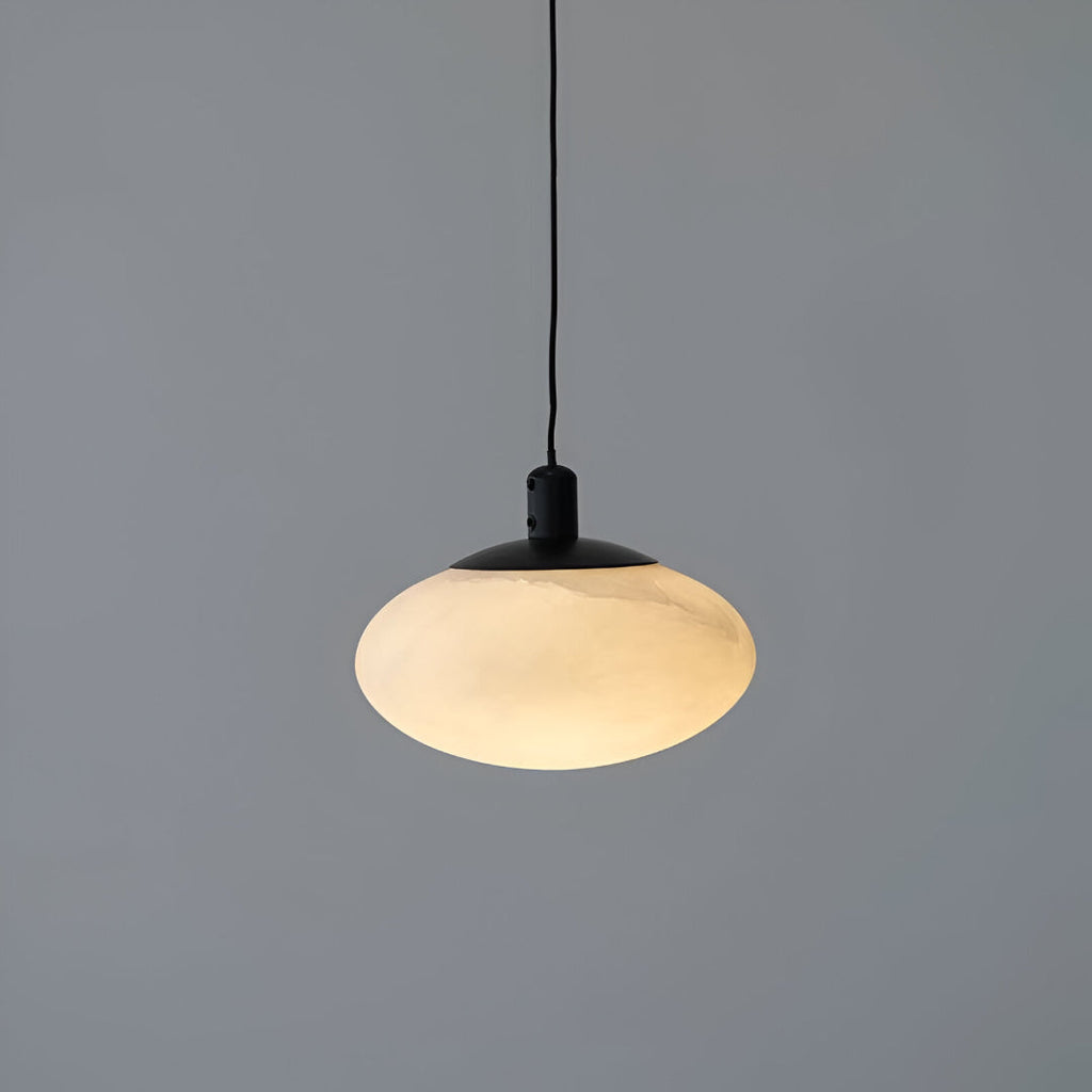 Alabaster Mini Marble Mushroom Pendant Light