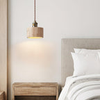 Alagusmo Minimalist Travertine Pendant Light