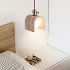 Alagusmo Minimalist Travertine Pendant Light