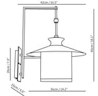 Retro Alicia IP65 Waterproof Outdoor Wall Light