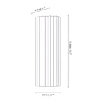 Alvia Alabaster LED Wall Light