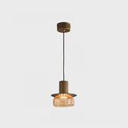 Retro Cracked Glass Pendant Light