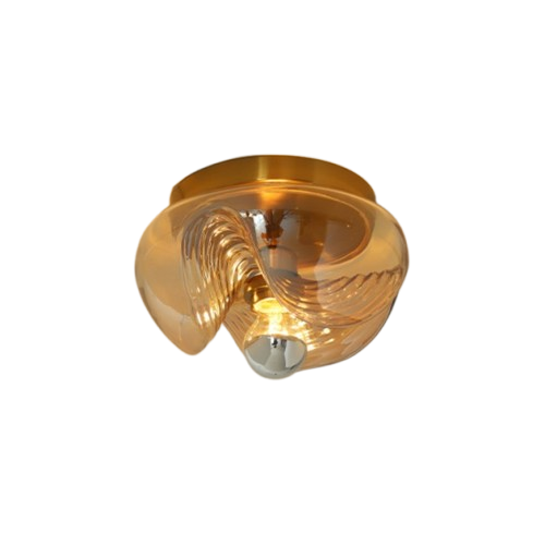 French Vintage Bauhaus Medieval Aisle Ceiling Light