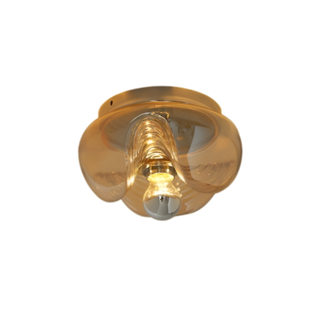 French Vintage Bauhaus Medieval Aisle Ceiling Light