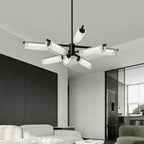 Amoslo Black Brass Chandelier