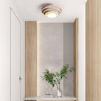 Aperture Travertine Ceiling Light