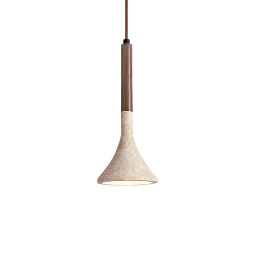 Aplomb Japandi Travertine Pendant Lamp