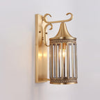 Retro Arabian Brass WaterProof IP65 Outdoor Wall Light