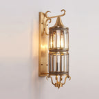 Retro Arabian Brass WaterProof IP65 Outdoor Wall Light