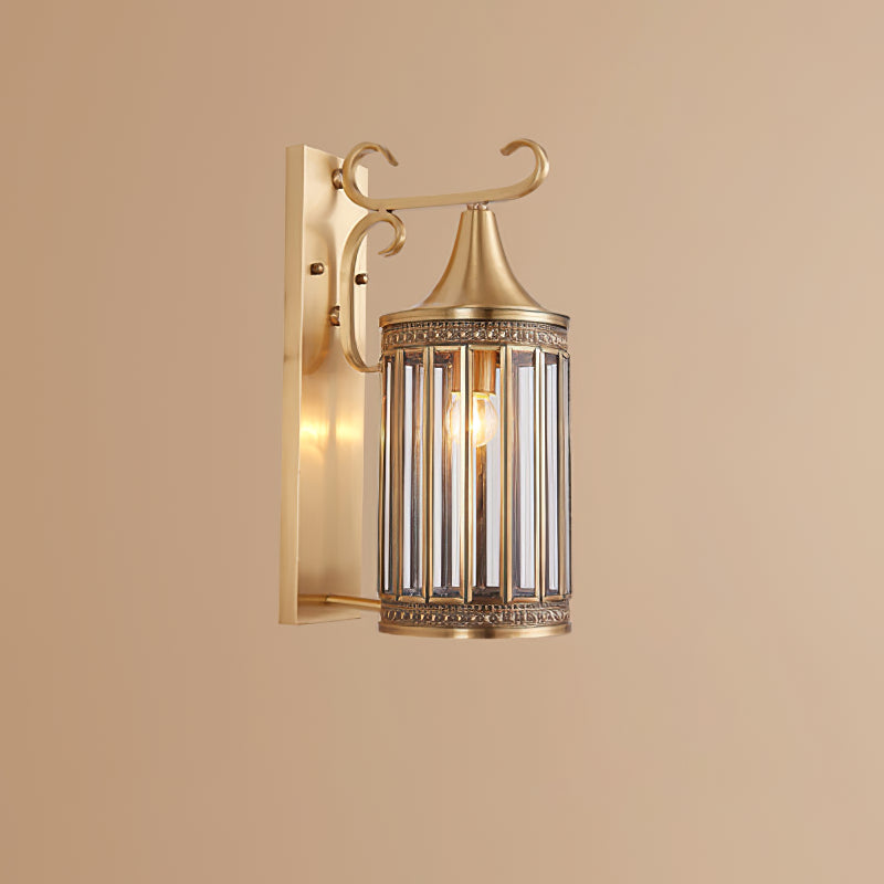 Retro Arabian Brass WaterProof IP65 Outdoor Wall Light