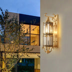 Retro Arabian Brass WaterProof IP65 Outdoor Wall Light