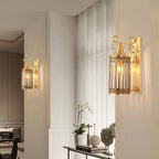 Retro Arabian Brass WaterProof IP65 Outdoor Wall Light
