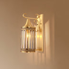 Retro Arabian Brass WaterProof IP65 Outdoor Wall Light