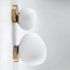 Arianne Nordic Glass Shade Wall Light