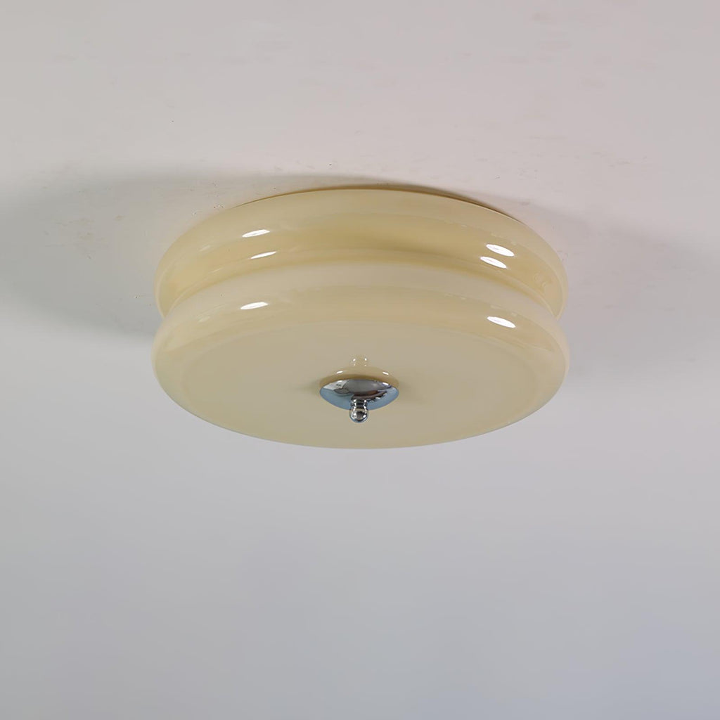 Aurelio Art Deco Vintage Glass Ceiling Light
