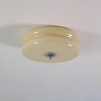 Aurelio Art Deco Vintage Glass Ceiling Light