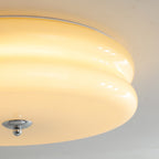 Aurelio Art Deco Vintage Glass Ceiling Light