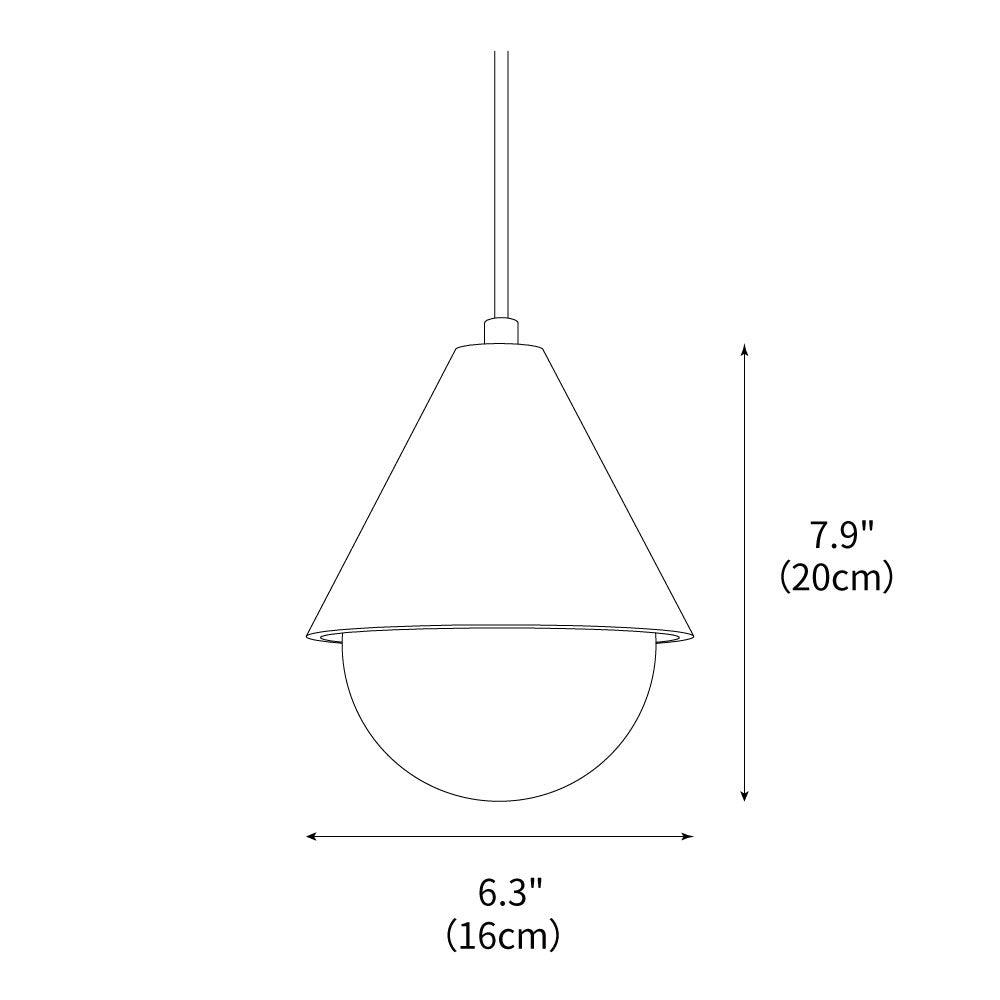 Travertine Pendant Light