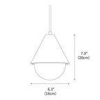 Travertine Pendant Light