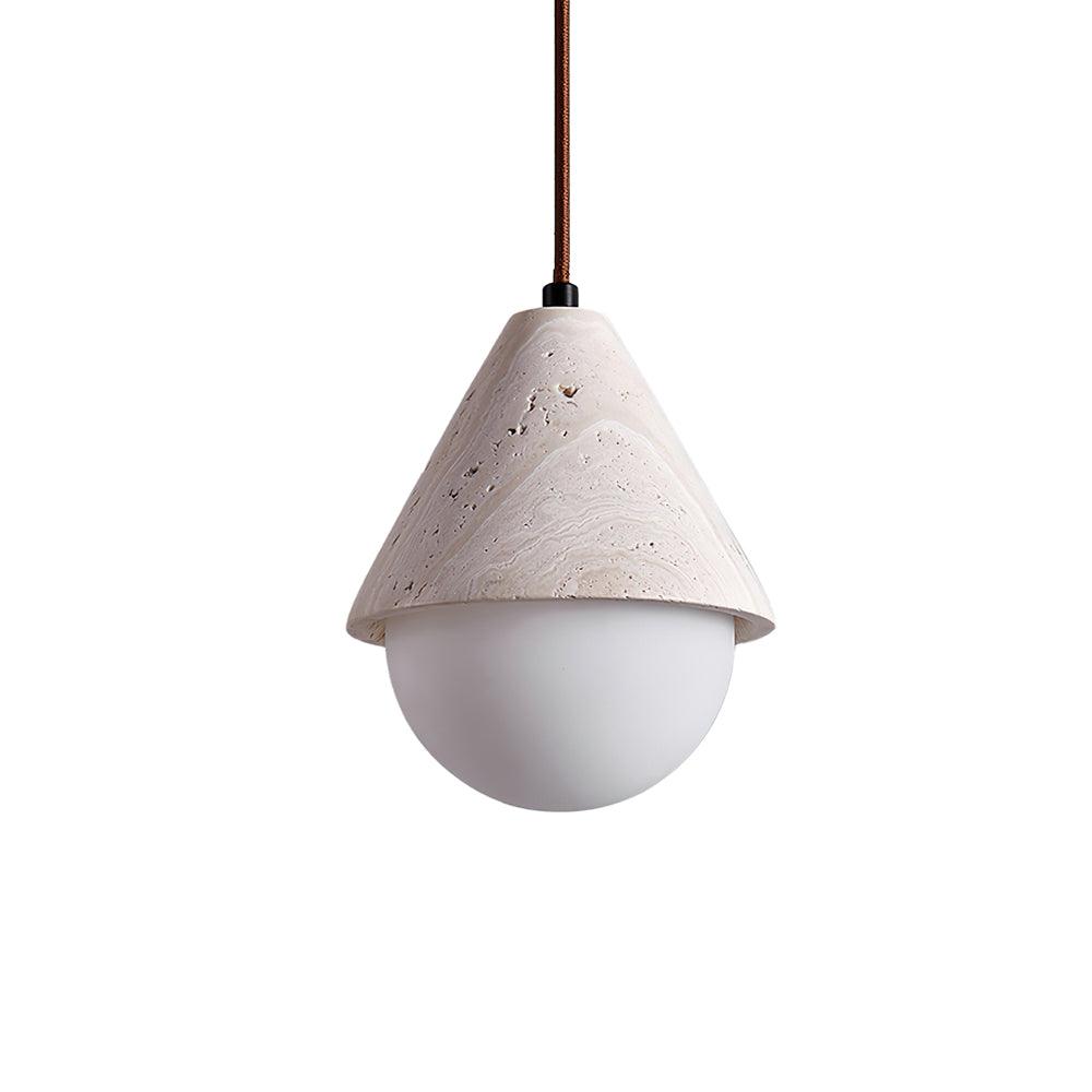 Travertine Pendant Light