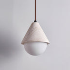 Travertine Pendant Light