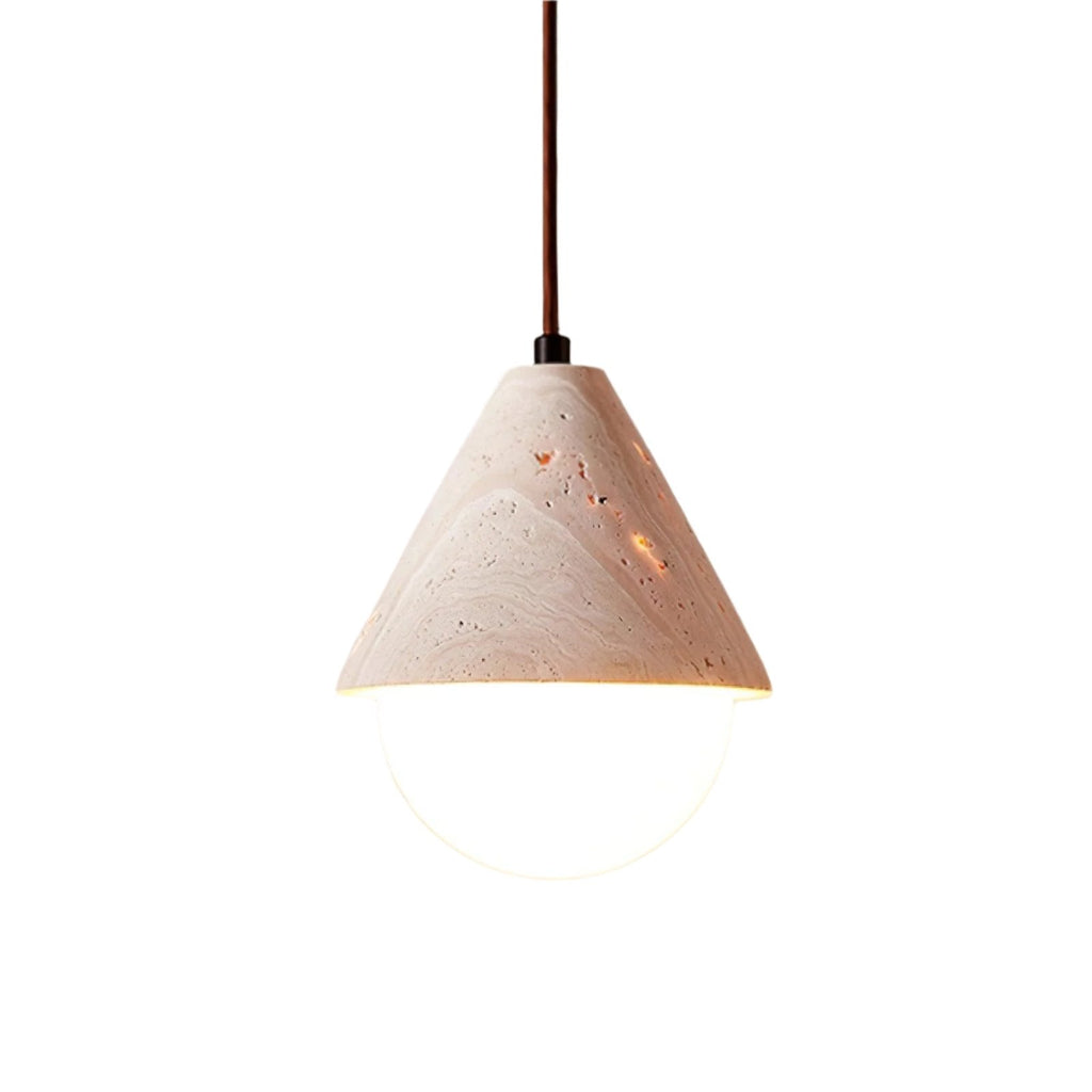 Travertine Pendant Light