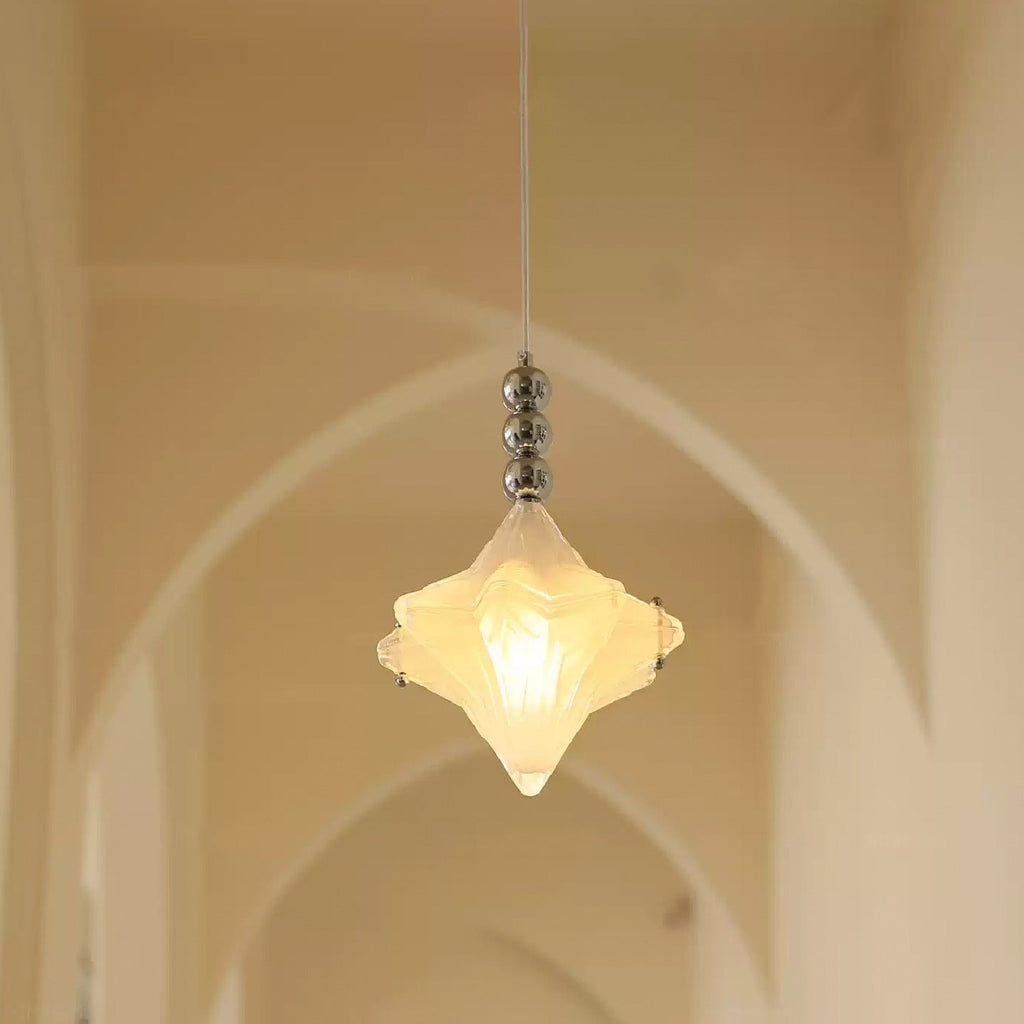 Star Retro Glass Pendant Light