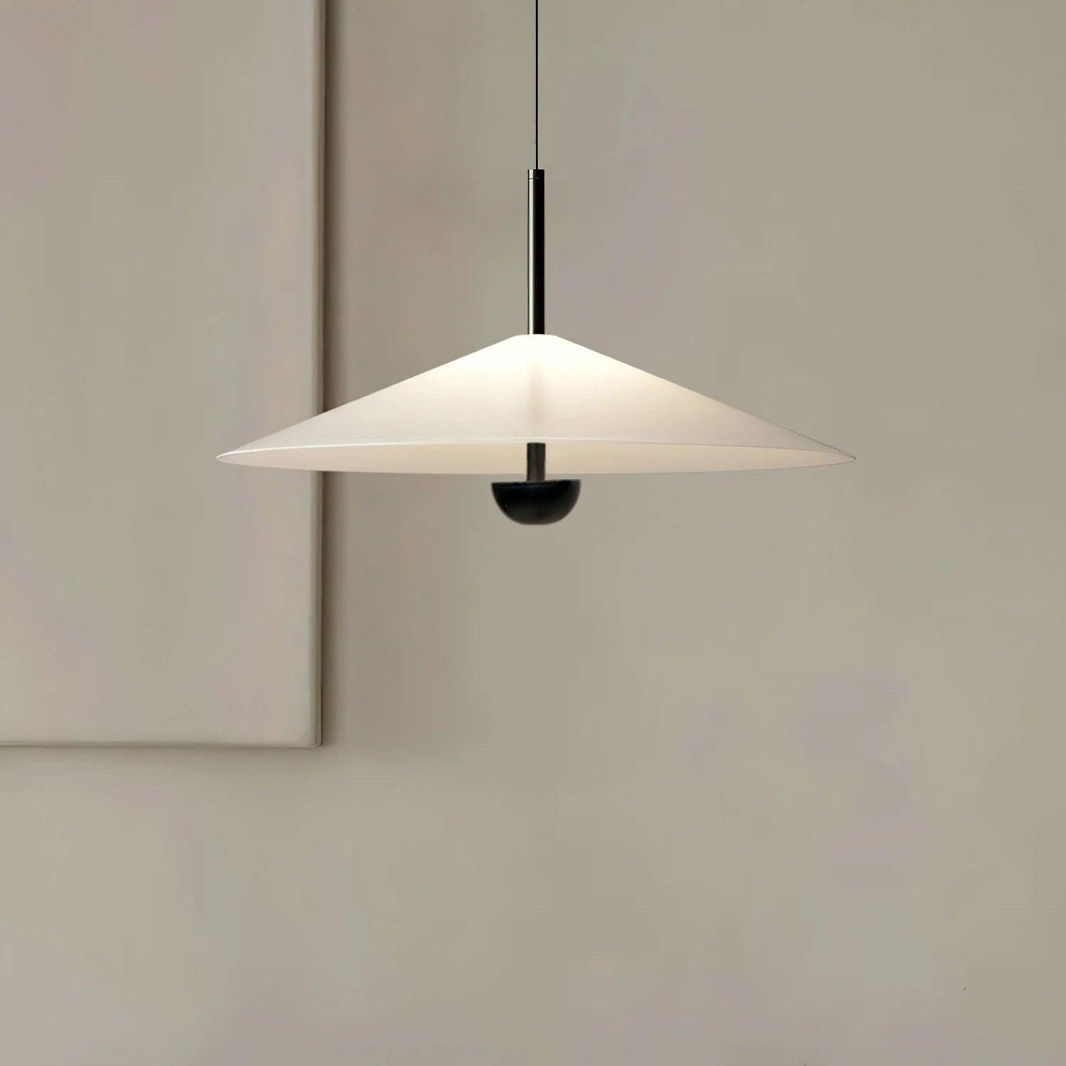 Ava Nordic Acrylic Cone Minimalist Pendant Light